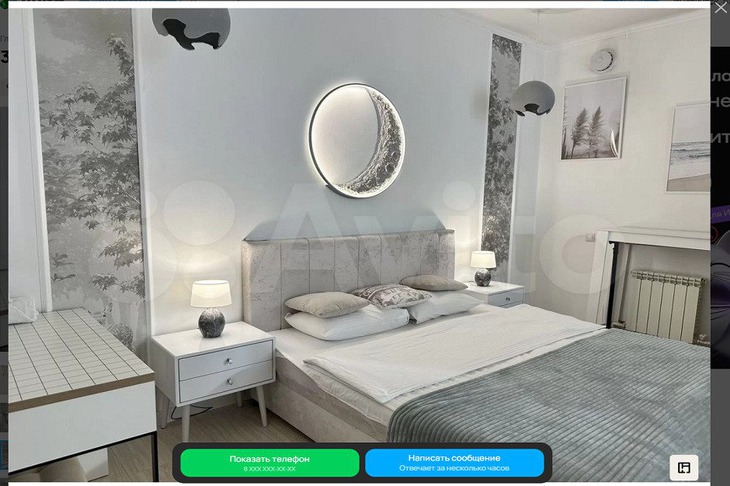 Почти все внутри квартиры представлено в белом цвете