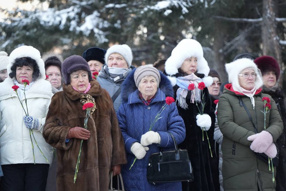 Участники митинга. Фото пресс-службы правительства Иркутской области