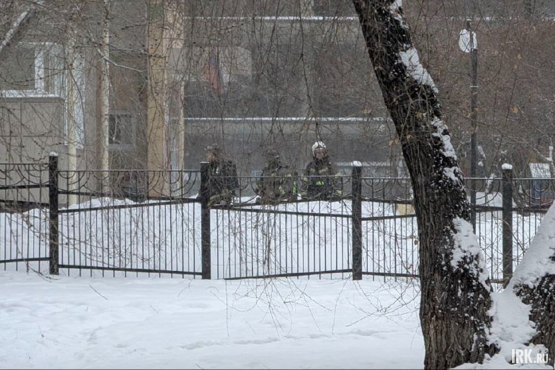 Сотрудники МЧС. Фото Никиты Грабовецкого, IRK.ru