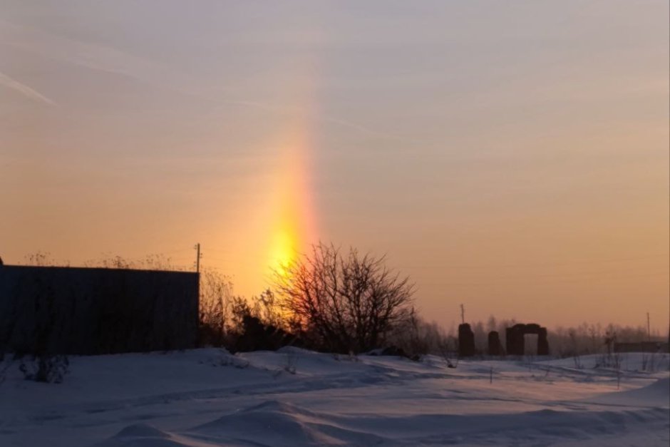 Паргелий. Фото Милены Пономаревой Паргелий. Фото Милены Пономаревой