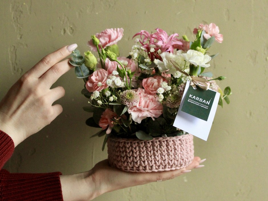 Фотографии предоставлены цветочной мастерской КАРБАН