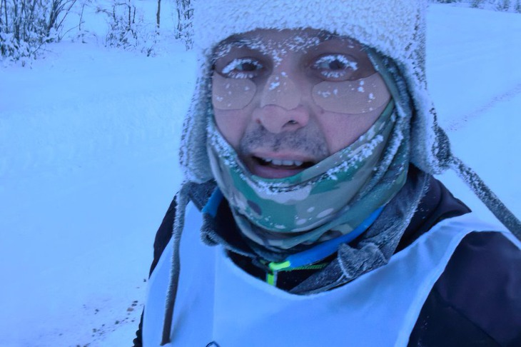 Александр: «В какой-то момент приходит понимание, что бежишь в настоящем ледяном панцире»