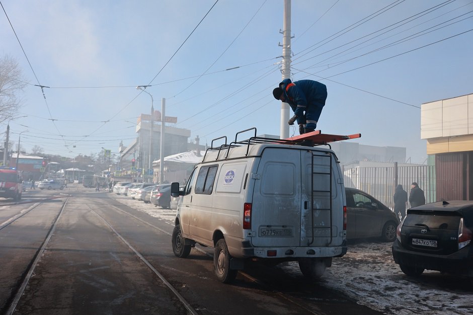 Пожар. Фото Кирилла Шипицина