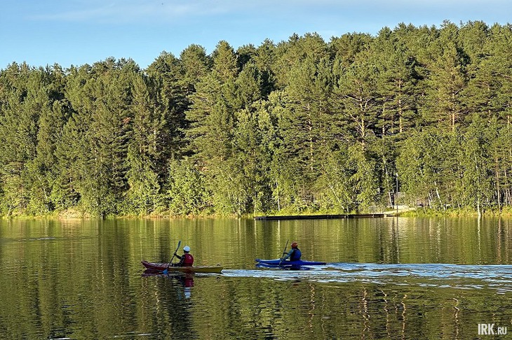 Залив Узкий летом. Фото очевидцев