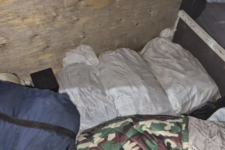 Мешки с рыбой. Фото пресс-службы ГУ МВД по Республике Бурятия