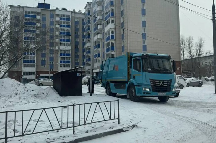 Прототип электрического мусоровоза. Фото «РТ-НЭО Иркутск»