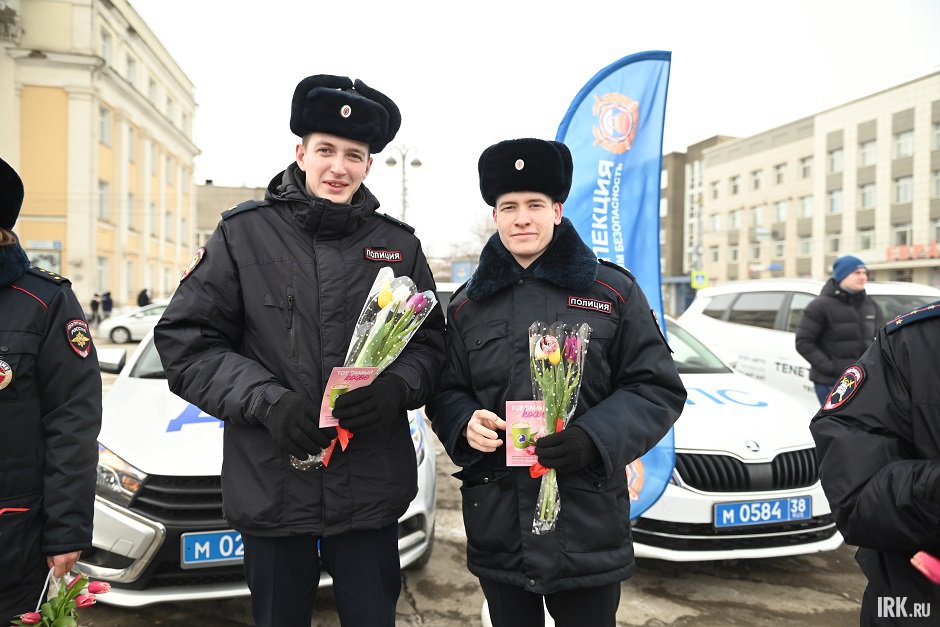 Акция к 8 Марта. Фото Маргариты Романовой, IRK.ru