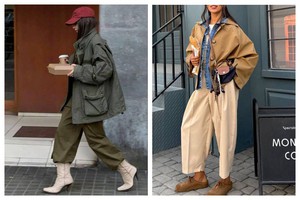 Функциональное направление моды – стиль «карго» – актуально уже несколько сезонов