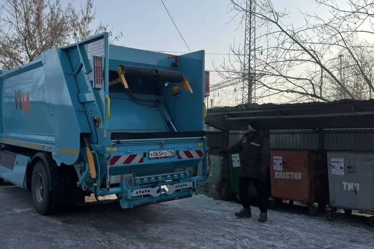 Прототип электрического мусоровоза. Фото «РТ-НЭО Иркутск»