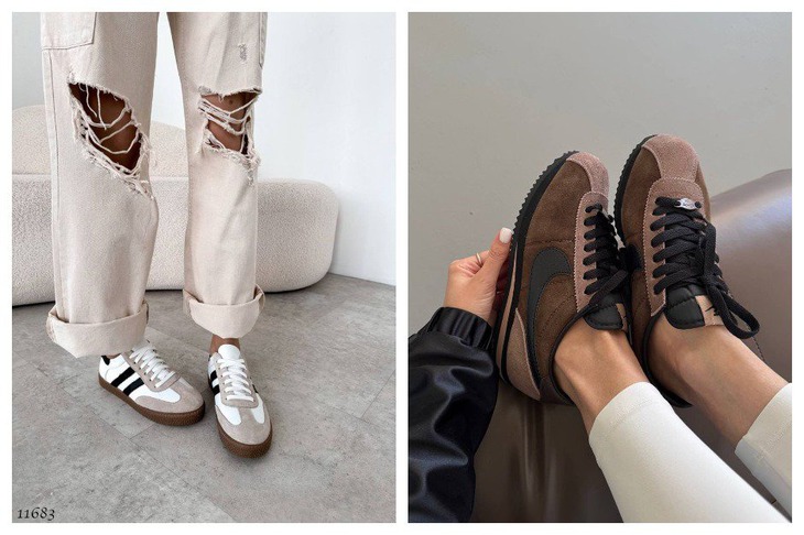 Винтажные кроссовки из 80-х снова в моде