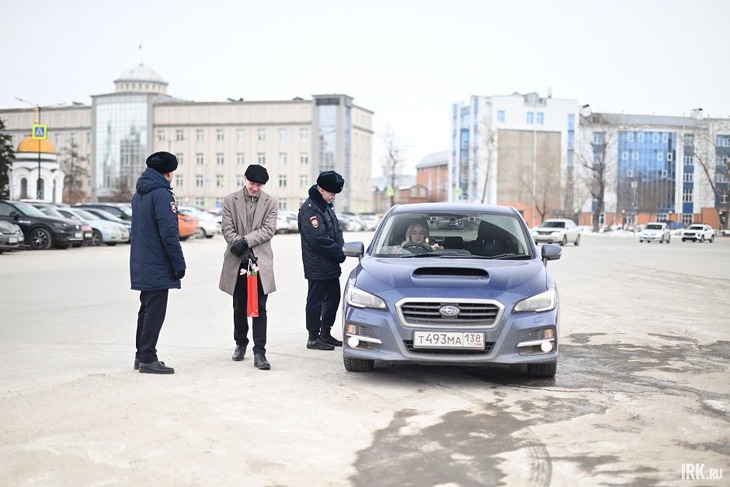 Акция к 8 Марта. Фото Маргариты Романовой, IRK.ru