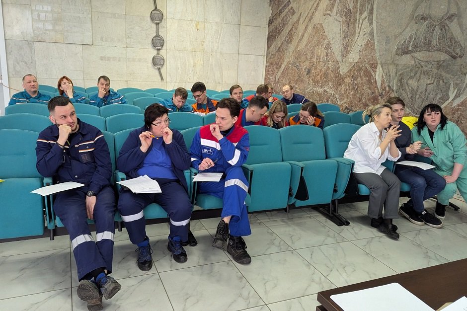 Соревнования среди сотрудников. Фото предоставил Валентин Бреславский