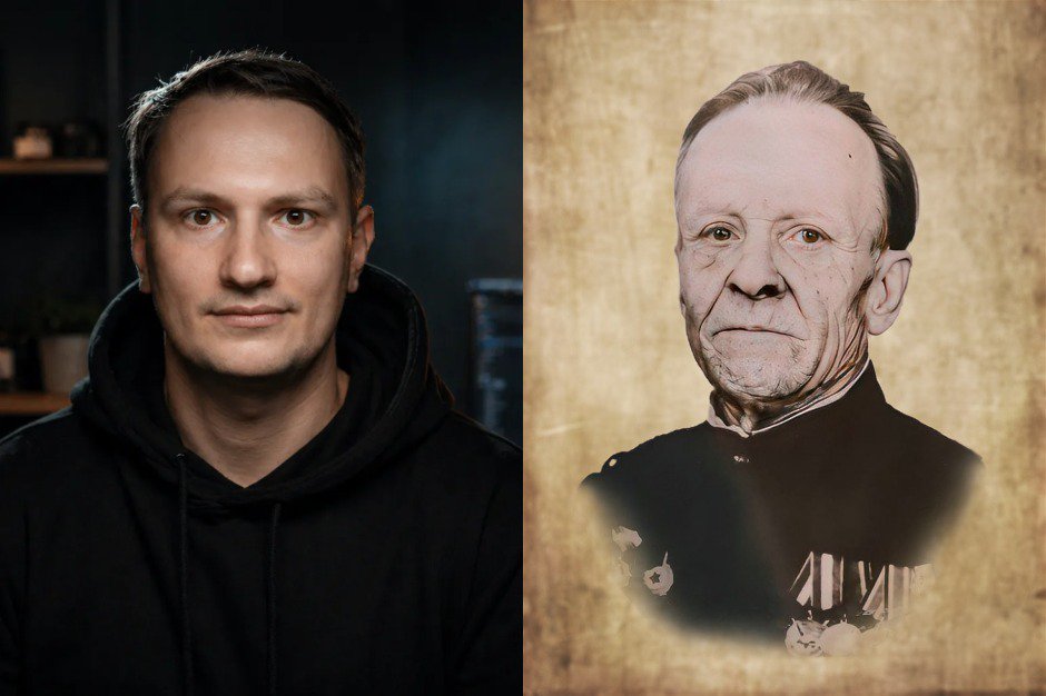 Алексей Литвинцев и Семён Емельянович Леонов