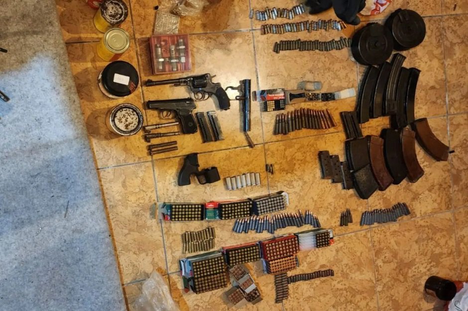 Оружие. Фото пресс-службы ГУ МВД России по Иркутской области