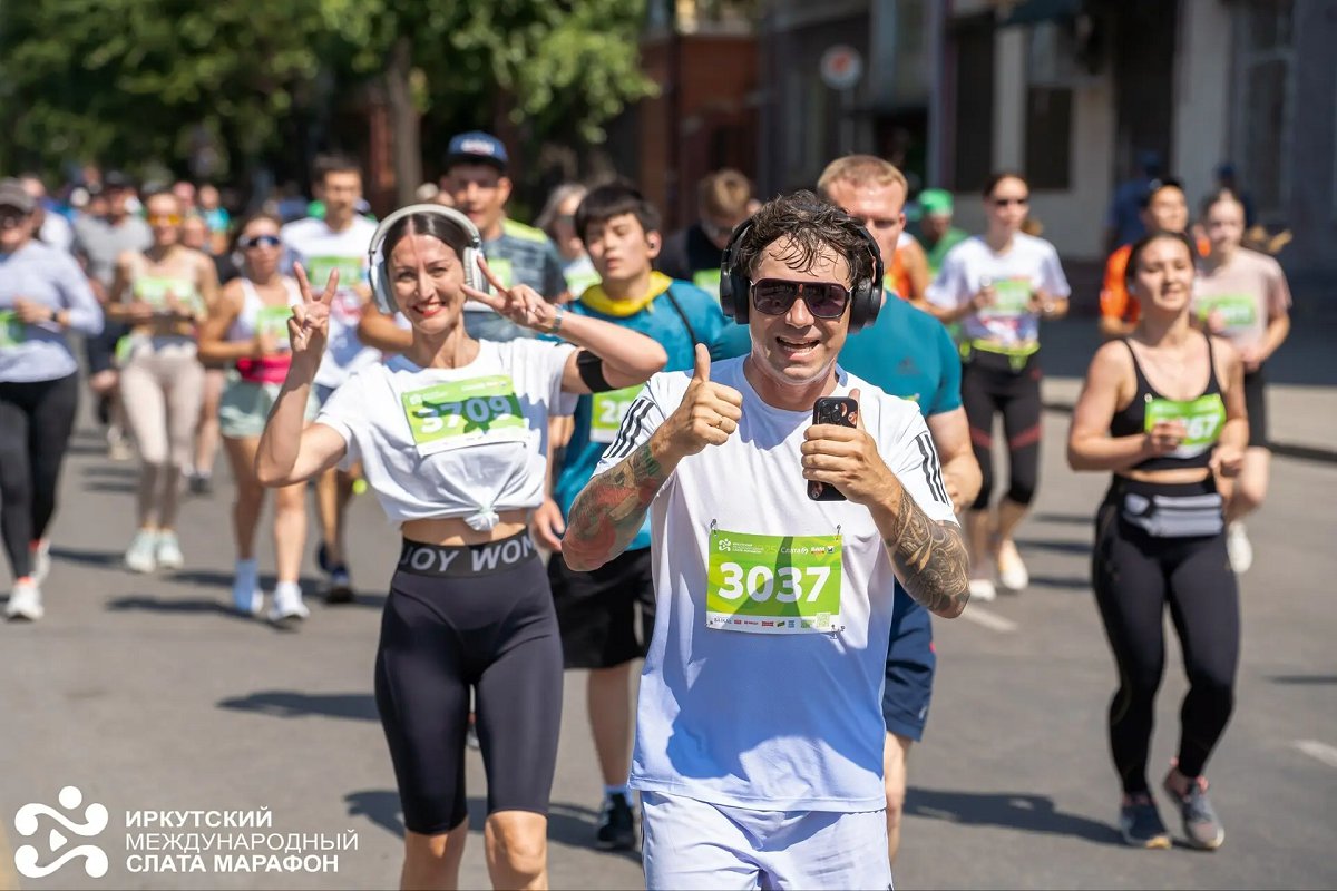 Иркутский марафон. Фото предоставлено организаторами