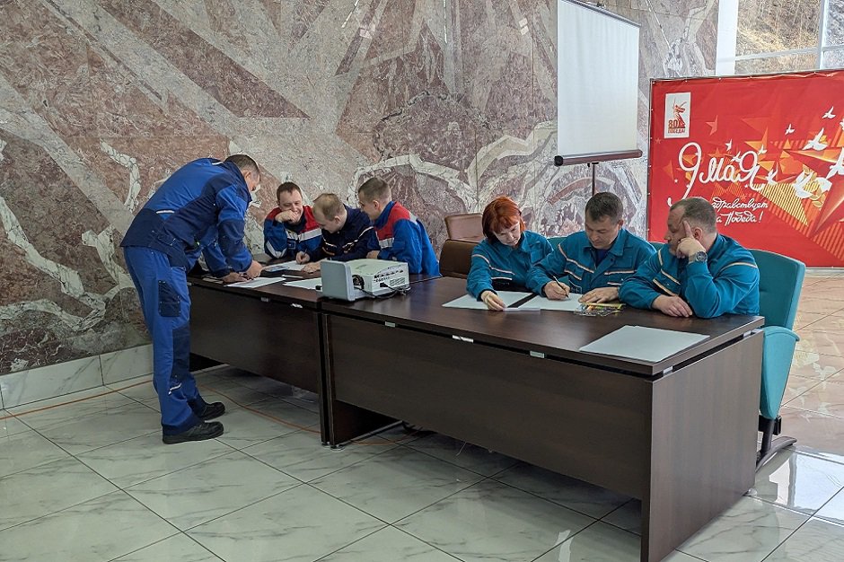 Соревнования среди сотрудников. Фото предоставил Валентин Бреславский