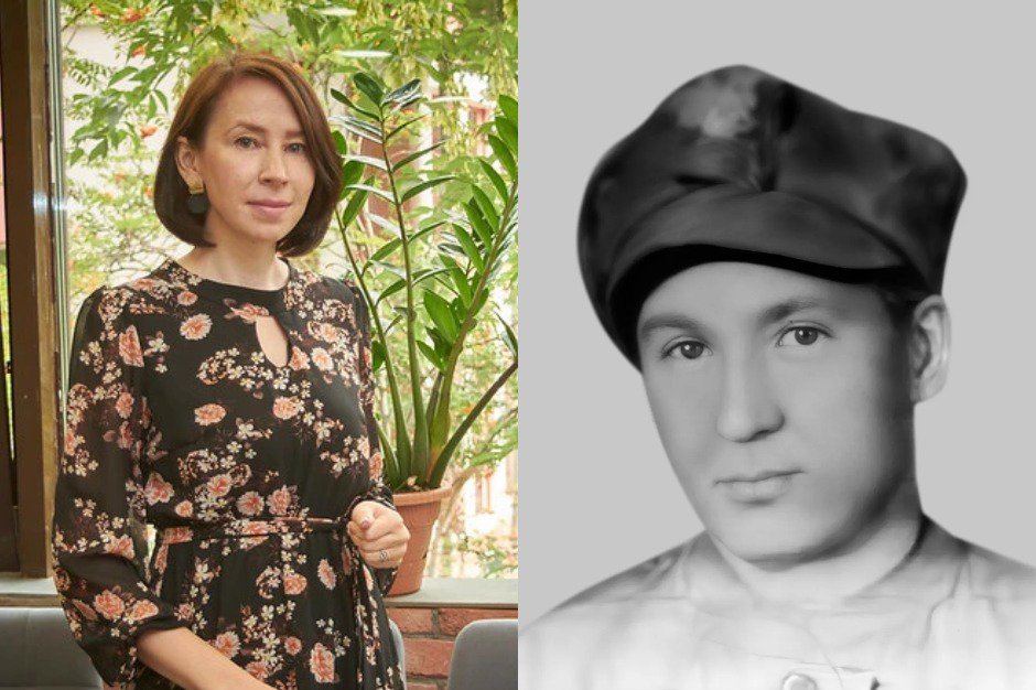 Светлана Павлова и ее прадедушка Болеслав Войцехович Корчак