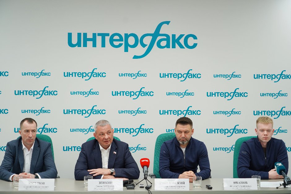 Участники пресс-конференции. Фото Арины Словесновой Участники пресс-конференции. Фото Арины Словесновой