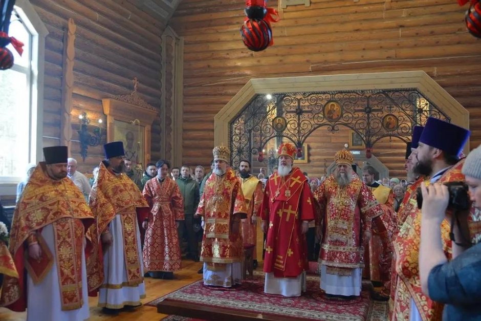 Божественная литургия. Фото Иркутской епархии