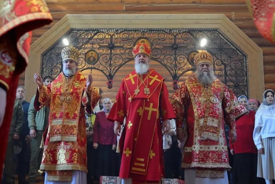 Божественная литургия. Фото Иркутской епархии