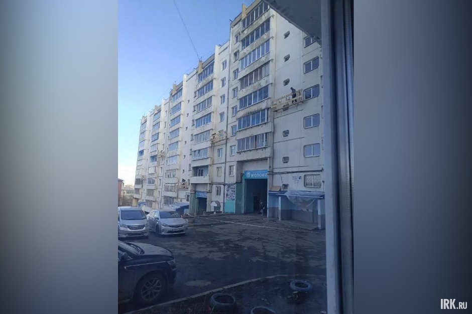 Дом на Маршала Конева, 20. Фото от очевидцев