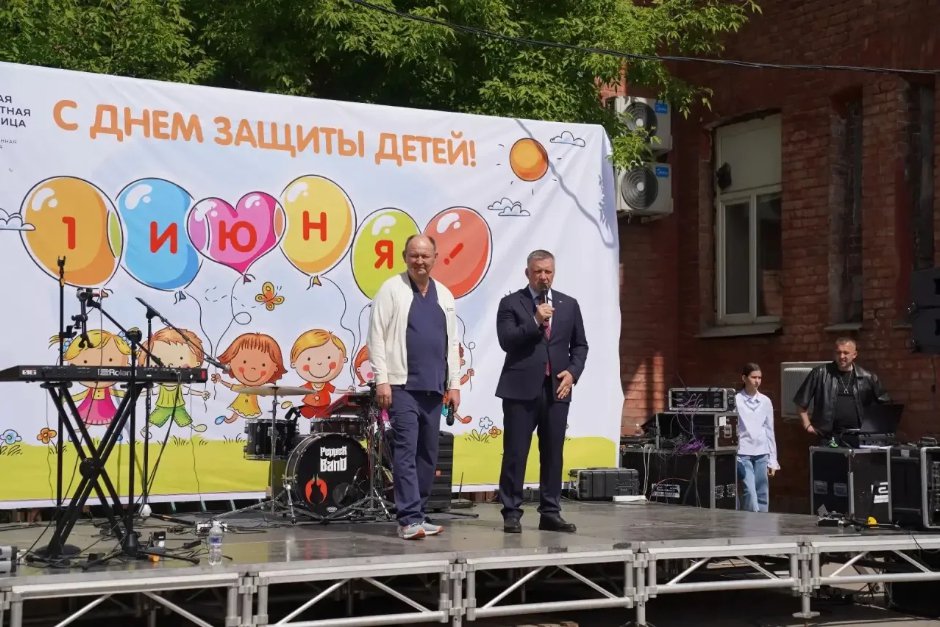 Праздник для детей. Фото пресс-службы ИОДКБ