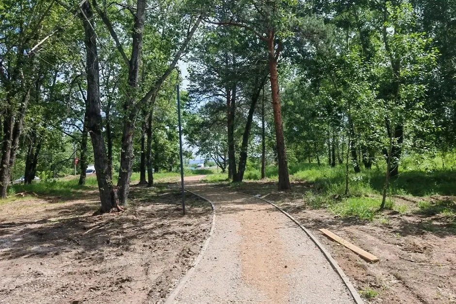 Тропа. Фото пресс-службы администрации Иркутска