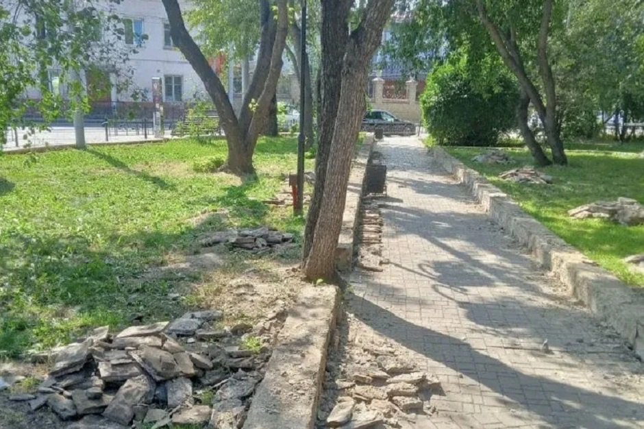 Сквер. Фото пресс-службы администрации Иркутска