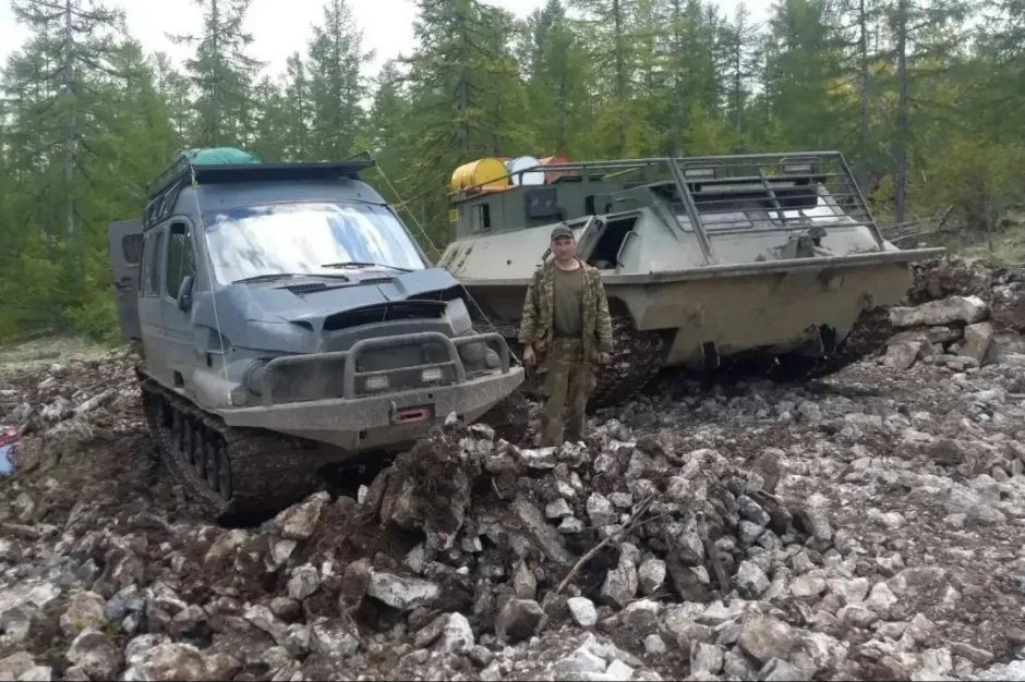 Внедорожники. Фото из личного архива ветерана