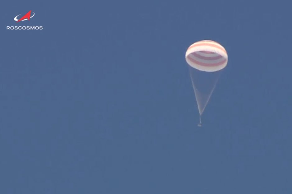 Скриншот видео Роскосмоса