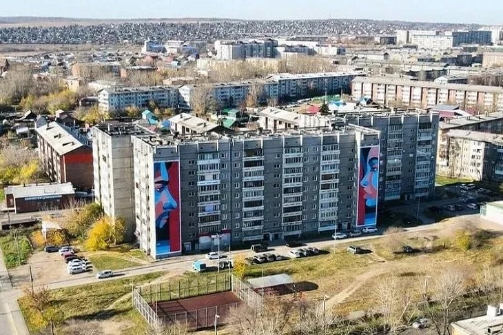 Мурал. Фото пресс-службы администрации Иркутска