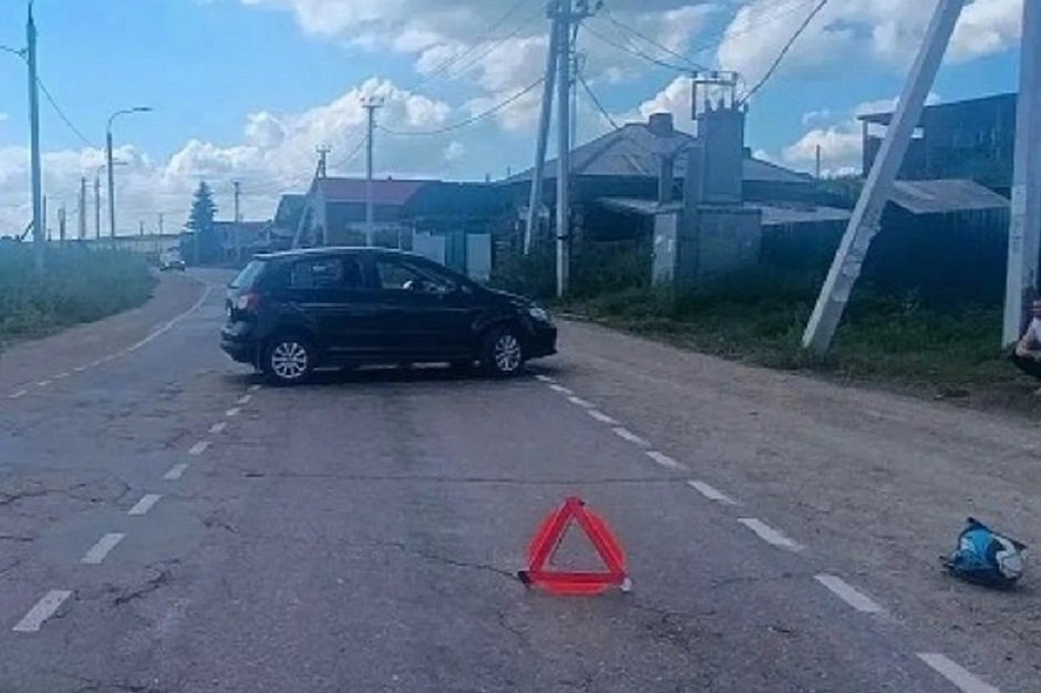 Место ДТП. Фото пресс-службы прокуратуры Иркутской области