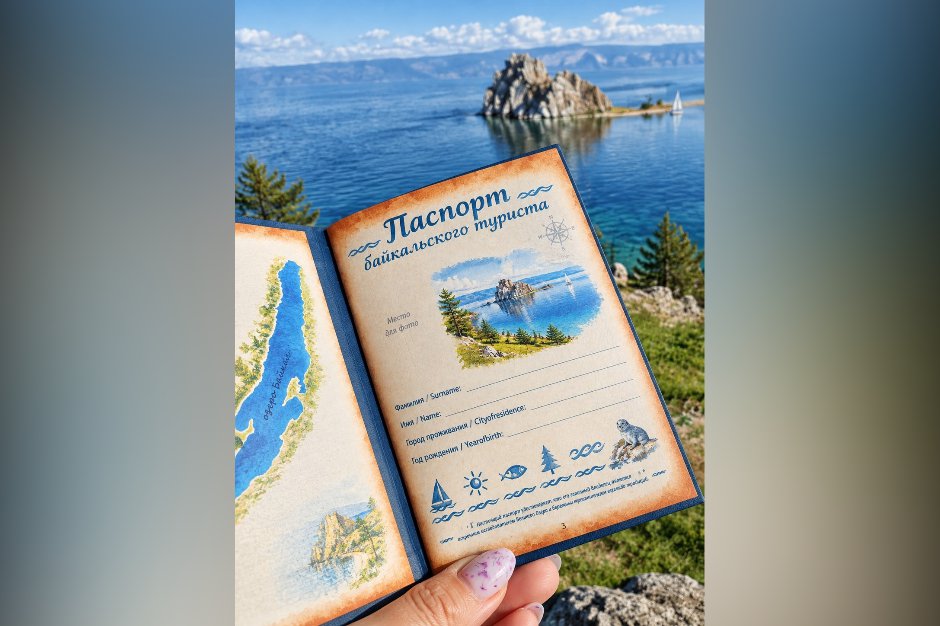 Паспорт байкальского туриста. Фото предоставили авторы проекта