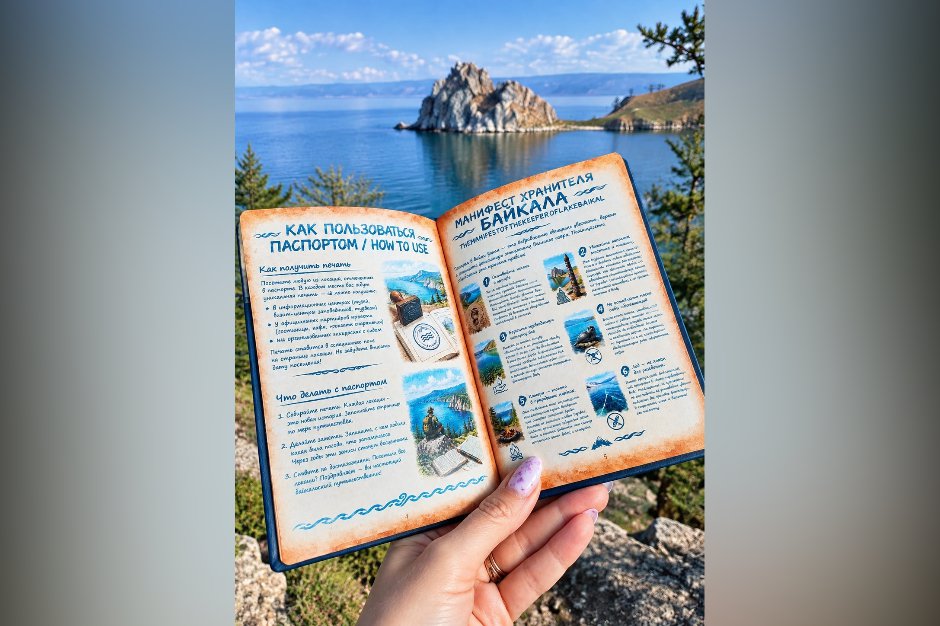 Паспорт байкальского туриста. Фото предоставили авторы проекта