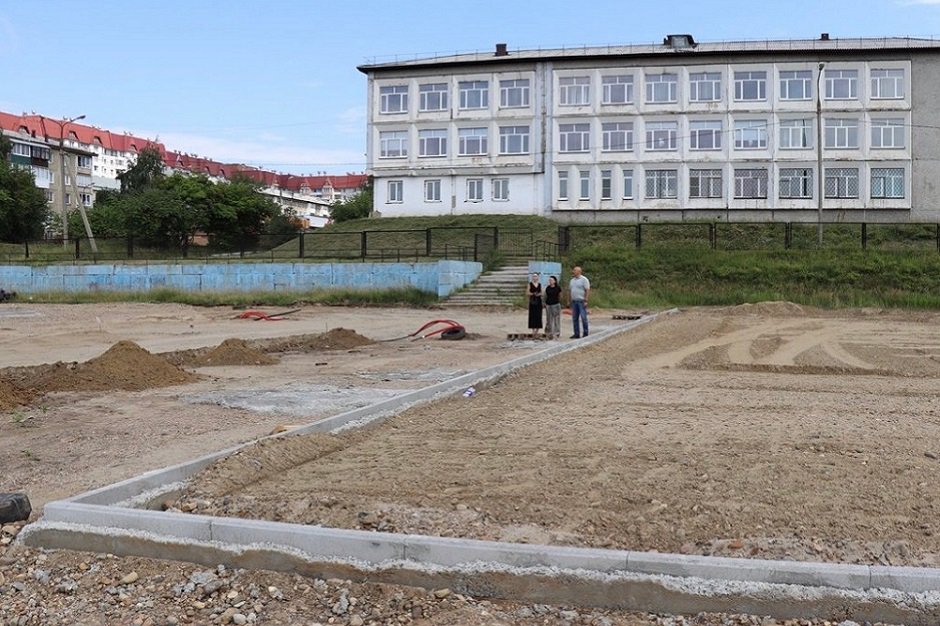 Ремонт стадиона