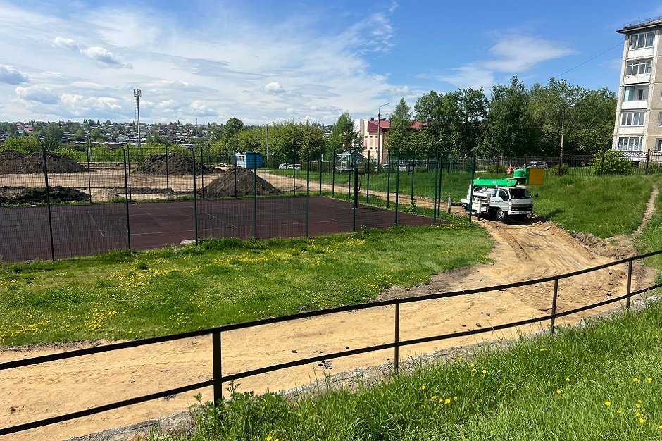 Ремонт стадиона