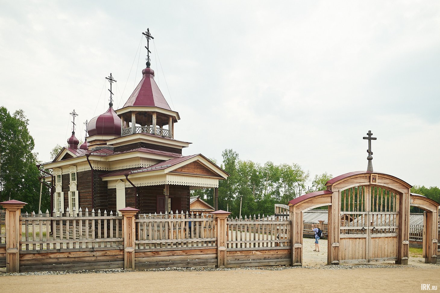 В «Тальцах». Фото: Маргарита Романова, IRK.ru