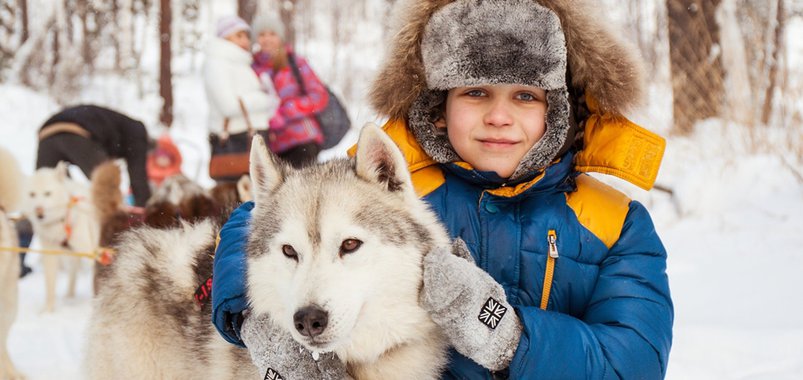 Новый год для детей. Квест-легенда "Затерянный прииск и Снежные псы"