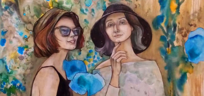 «Эксперимент. Проникновение цвета». Маргарита Марцинечко