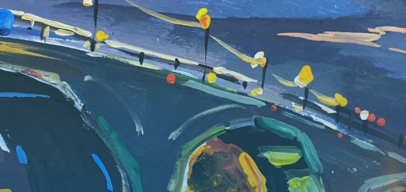 "Пейзаж гуашью". Мастер-класс от художника Дмитрия Старикова