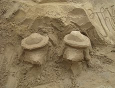 Конкурс скульптур из песка в Иркутске. Фото предоставлено организаторами