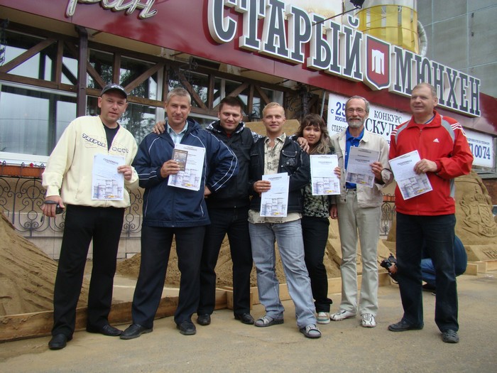 Конкурс скульптур из песка в Иркутске. Фото предоставлено организаторами