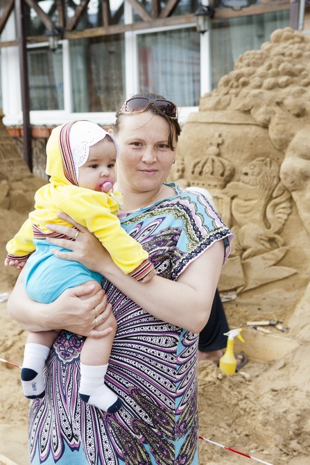 Конкурс скульптур из песка в Иркутске. Фото предоставлено организаторами