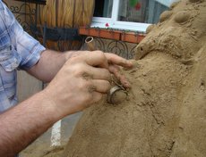 Конкурс скульптур из песка в Иркутске. Фото предоставлено организаторами