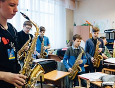 Второй день фестиваля: детский конкурс в Иркутской школе искусств № 5.