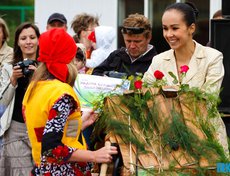 Конкурс детских колясок в Иркутске. Фото Владимира Смирнова