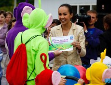 Конкурс детских колясок в Иркутске. Фото Владимира Смирнова