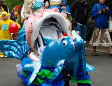 Конкурс детских колясок в Иркутске. Фото Владимира Смирнова