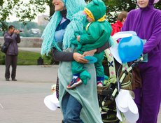 Конкурс детских колясок в Иркутске. Фото Владимира Смирнова