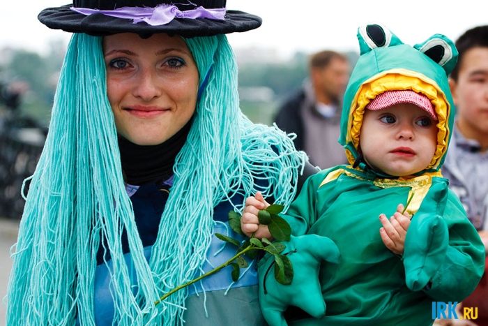 Конкурс детских колясок в Иркутске. Фото Владимира Смирнова